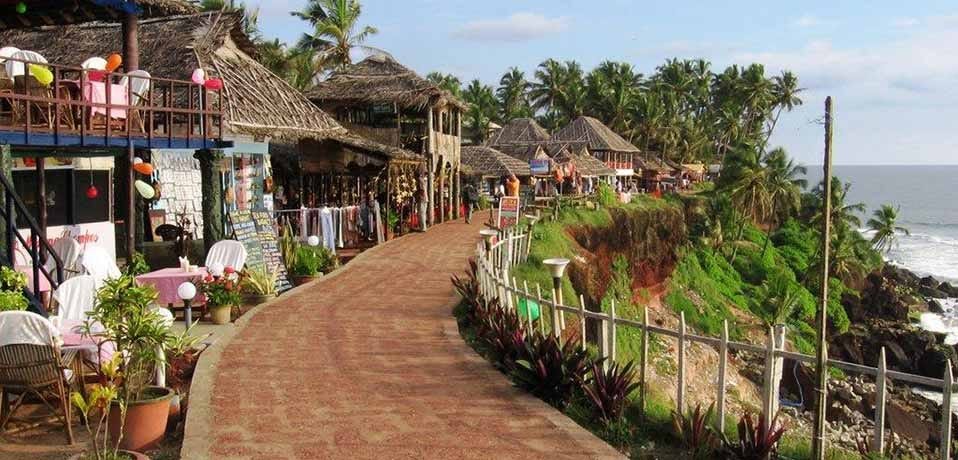 Night Beach Hut in India